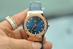 Đồng hồ Hublot Classic Fusion Blue King Gold 511.OX.7180.LR
